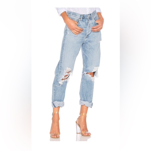 Agolde Denim - 90'S MID RISE LOOSE FIT
AGOLDE
Color: Fall Out
Size: 23
BRAND NEW